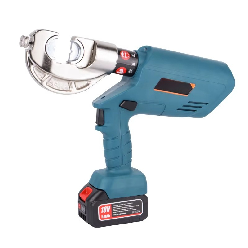 Power Tools Professional - EZ-C300 Hydraulic Battery-Powered Cable Crimping Tool,