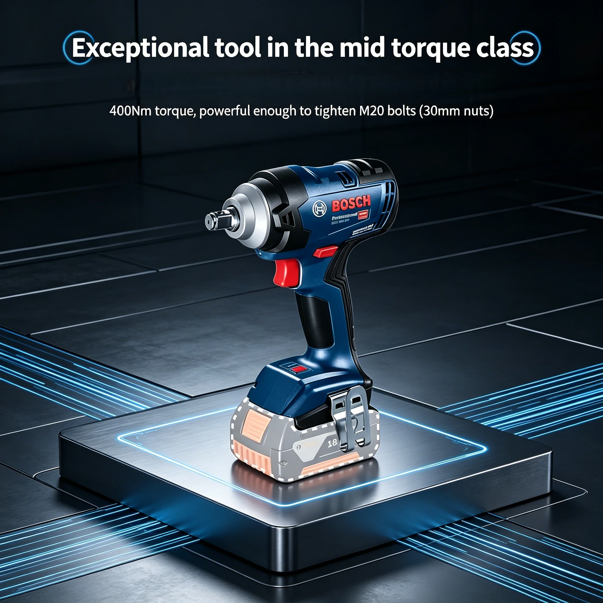 ‌Bosch GDS 18V-400 18V Brushle - Power Tools Professional 评论和价格