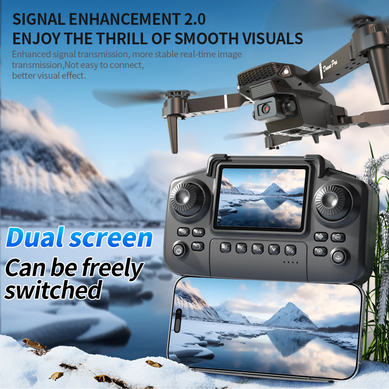E88 Pro Foldable Drone Dual HD - Power Tools World 评论和价格