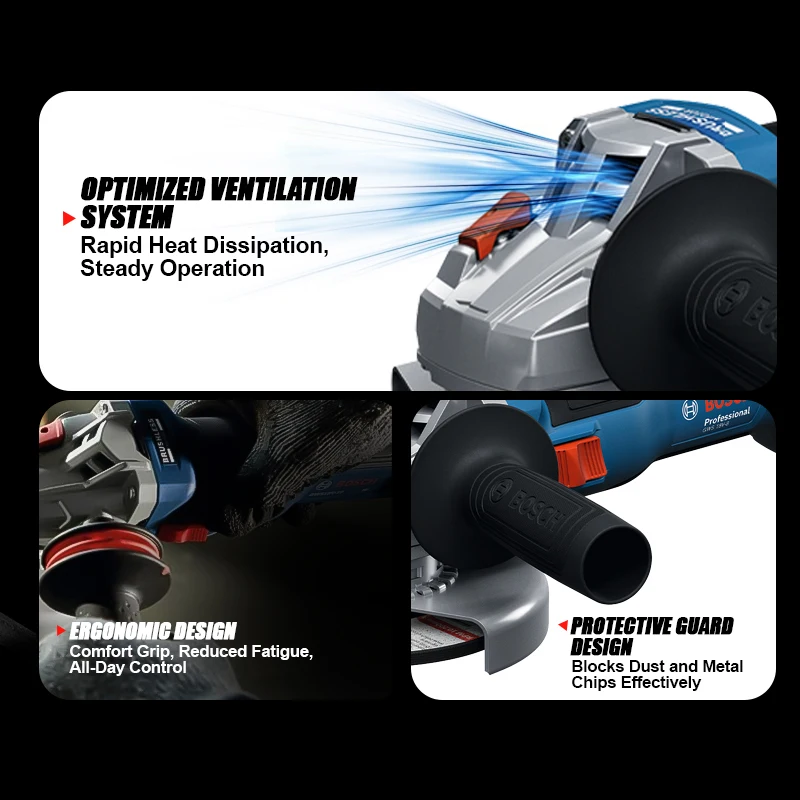 BOSCH GWS 18V-8 Cordless Angle - Power Tools Professional 评论和价格
