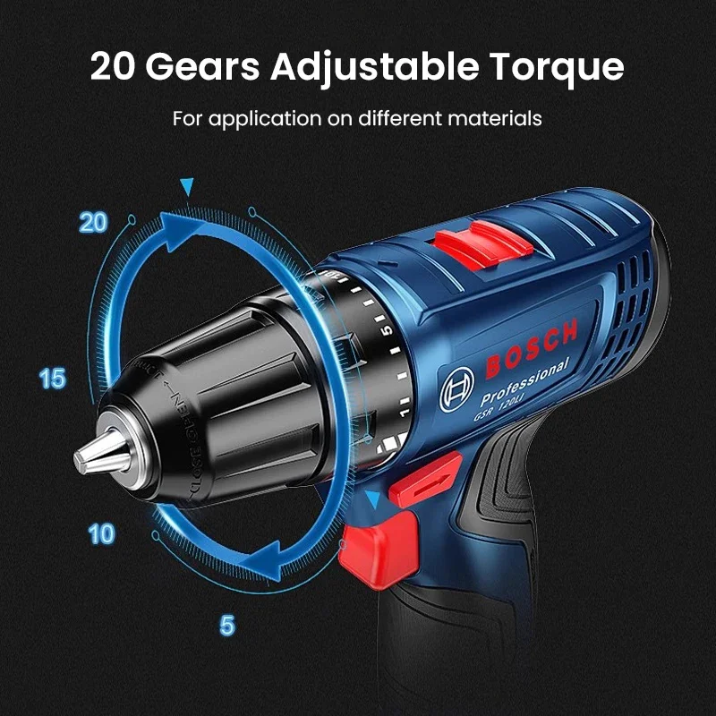 Bosch GSR120-LI Electric Drill - Power Tools Professional 评论和价格