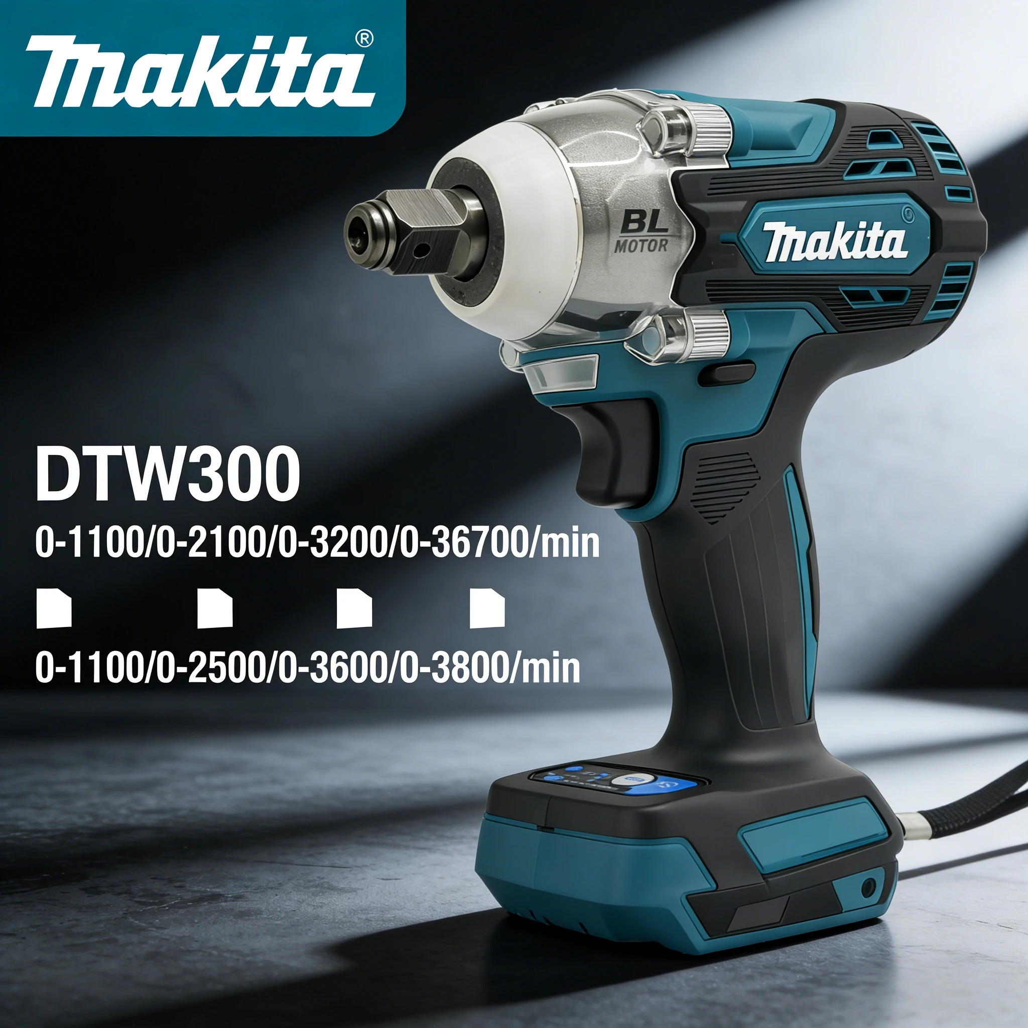 Makita DTW300Z Cordless Brushl - Power Tools Professional 评论和价格