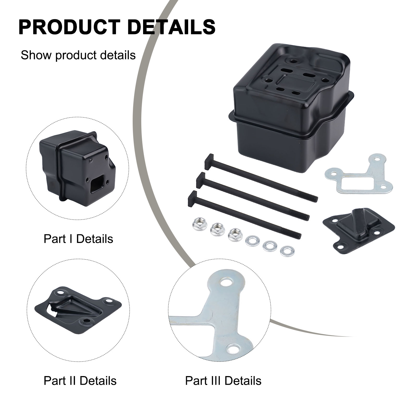 Exhaust Muffler Gasket Cover M - Power Tools With Names 评论和价格