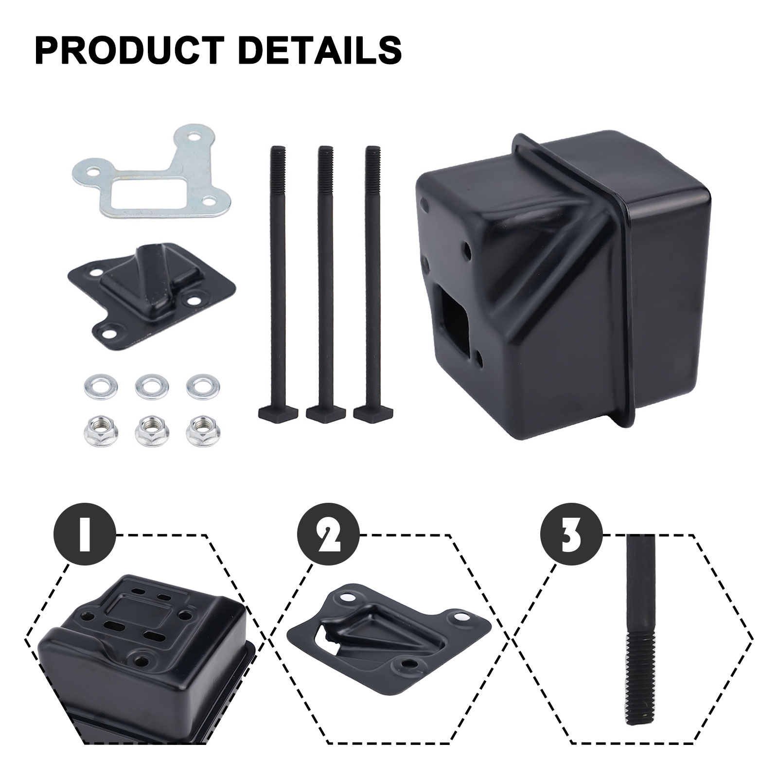 Exhaust Muffler Gasket Cover M - Power Tools With Names 评论和价格